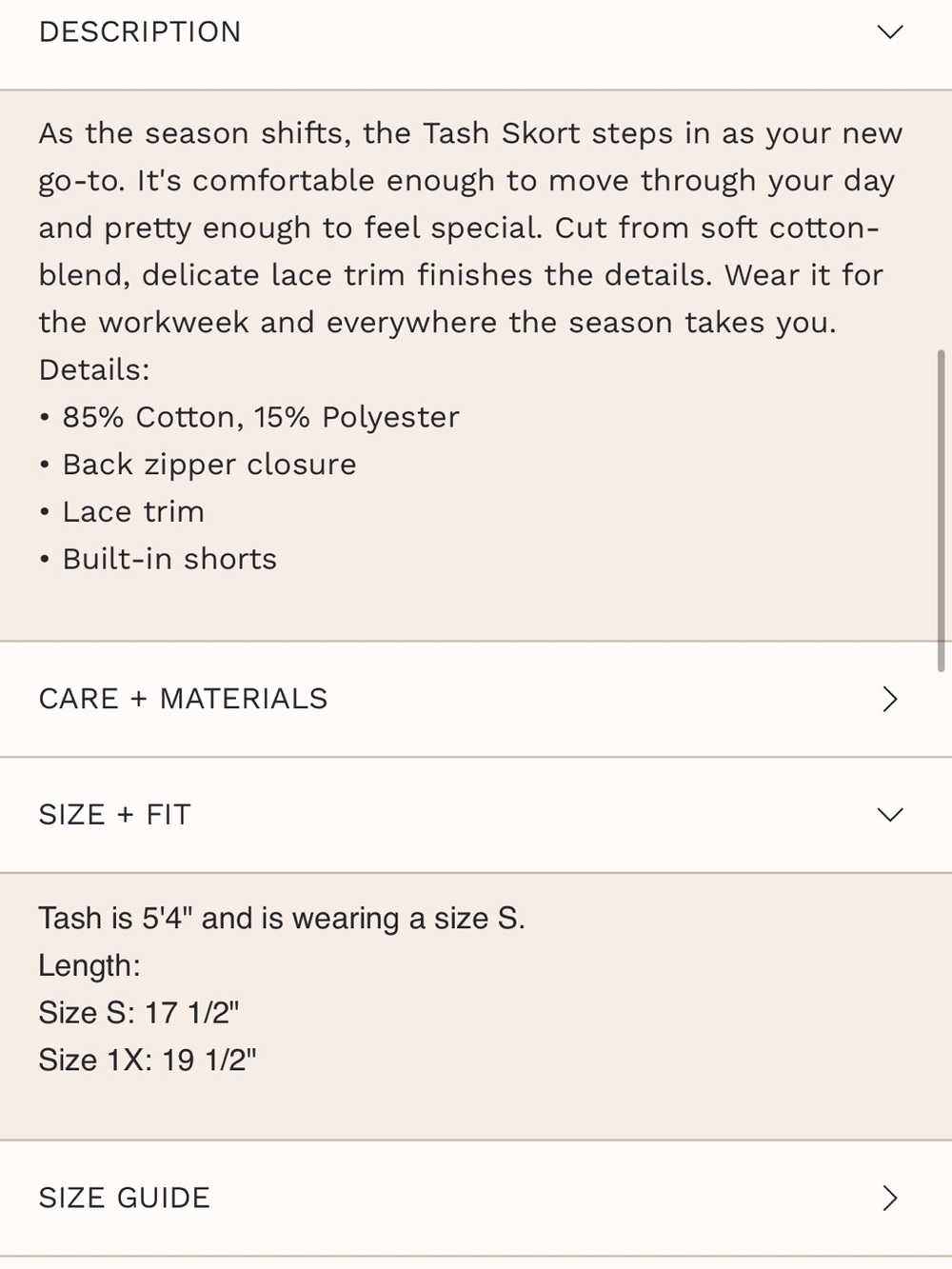 Ivy city skort - Picture 2 of 8